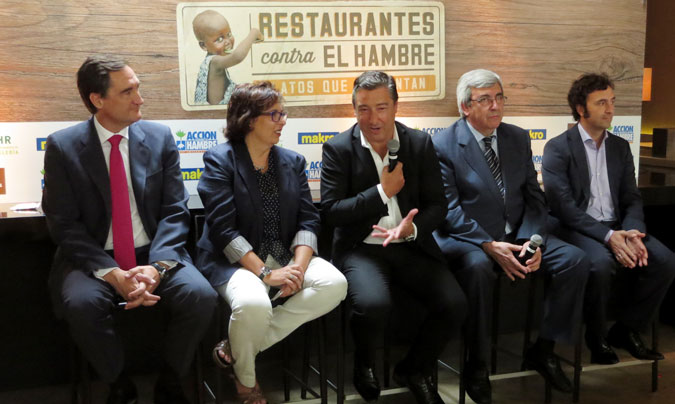 Joan Roca apadrina la sexta campaña de Restaurantes contra el hambre