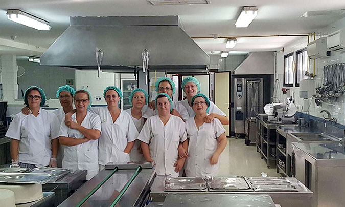 El Hospital Don Benito-Villanueva renueva el certificado de calidad de su cocina