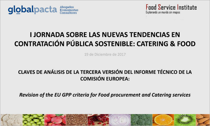 El Food Service Institute analiza el documento de la UE sobre compras públicas verdes