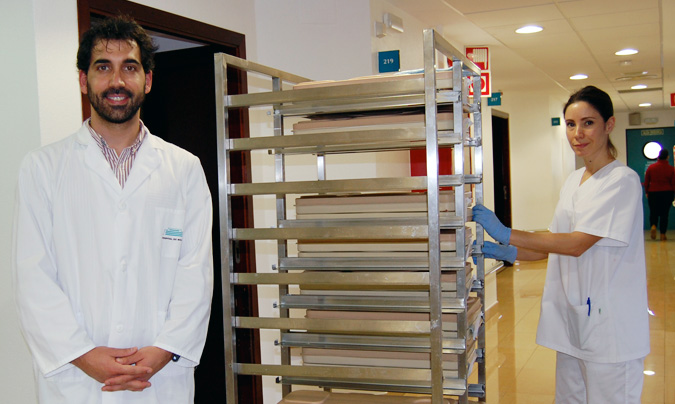 Pablo Barcina, dietista-nutricionista del Hospital de Molina. ©HospitaldeMolina.