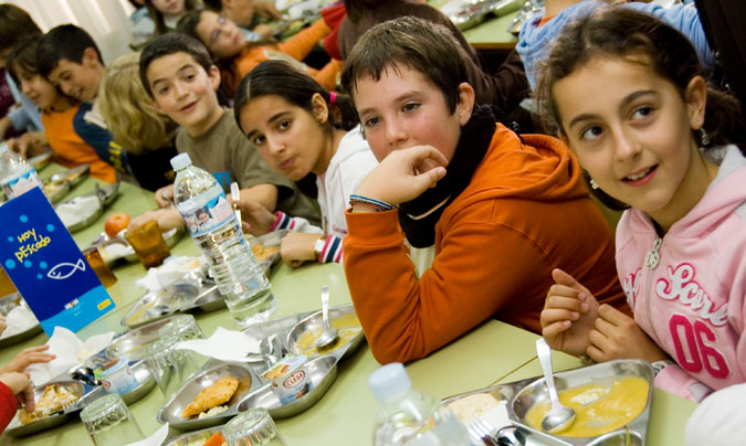 Comedores escolares y sostenibilidad; recursos para el buen funcionamiento