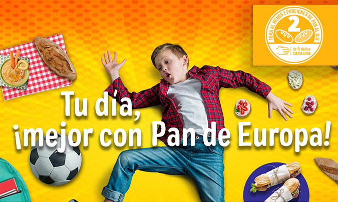 Imagen de la campaña ¡Buenos días con Pan de Europa!