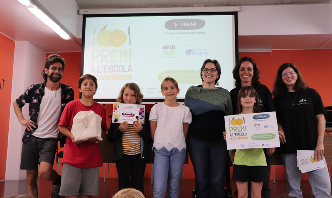Iniciativas de lucha contra el desperdicio alimentario: premios ‘A l'escola jo no llenço’