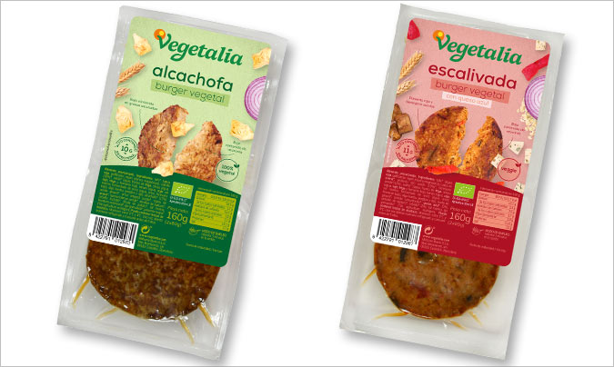 Vegetalia amplia la gama de burgers vegetales con las nuevas 'Alcachofa' y 'Escalivada'