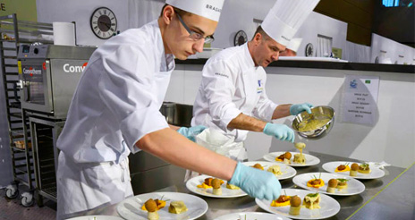 Francia eligió en el salón Sirha de Lyon a su Mejor cocinero de colectividades 2015