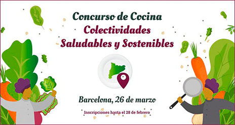 Menjadors Ecològics impulsa el concurso de cocina ‘Colectividades saludables y sostenibles’
